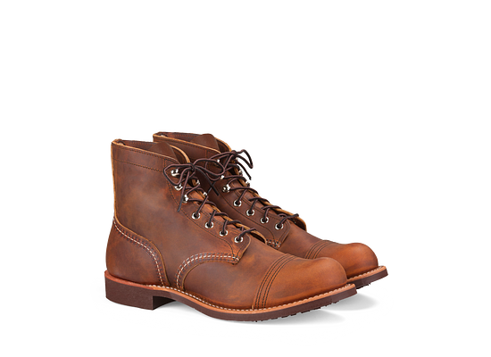 RED WING SHOES - 8085 Iron Ranger Copper Rough & Tough