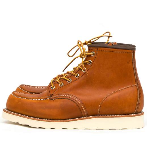 RED WING SHOES - 875 6'' Classic Moc Toe Oro Legacy
